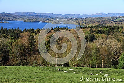 Landscape in rural County Sligo, Ireland Stock Photo