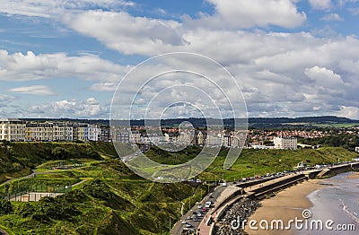 Scarborough landscape Editorial Stock Photo