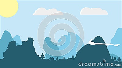 Landscape Vector Illustration