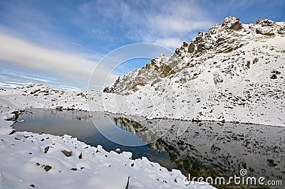 Landscape in Slovak High Tatras Stock Photo
