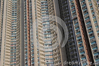 13 Oct 2013 the landscape of South Horizons, Hong Kong Editorial Stock Photo