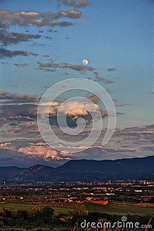 Landscape of Terni Stock Photo