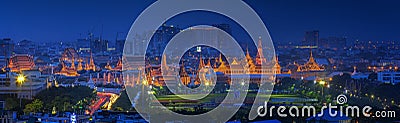 Landscape of Thai's king palace Stock Photo