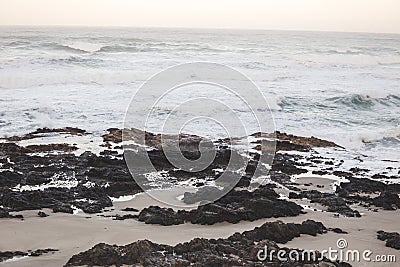 Landscape view on the Oregon coast Stock Photo