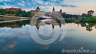 WaÅ‚y Chrobrego in Szczecin Stock Photo