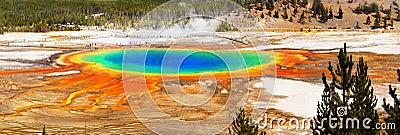 US National Parks, Yellowstone National Park Stock Photo