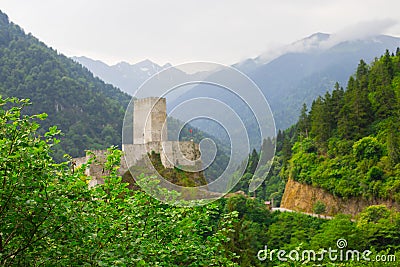 Landscape of Zilkale castle, Stock Photo