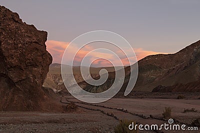 Landscapes of the Atacama Desert, Chile, Mars, surface of another planet Stock Photo