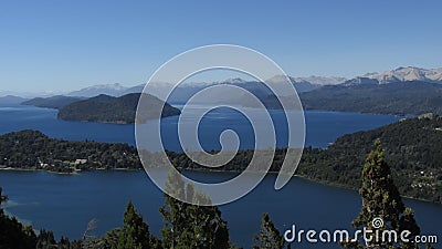 Landscapes of Bariloche Argentina Stock Photo