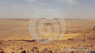 Landscapes of the desert Stock Photo