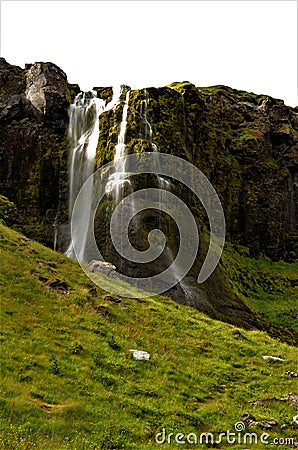 Landscapes of Iceland - Baejarfoss, Snaefellsness Peninsula Stock Photo