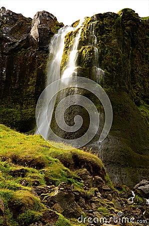 Landscapes of Iceland - Baejarfoss, Snaefellsness Peninsula Stock Photo