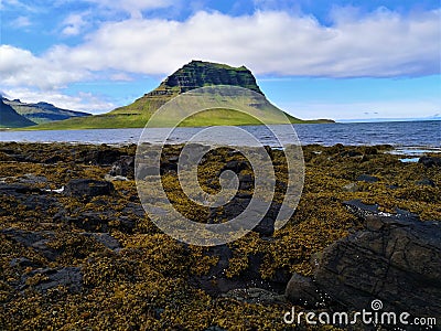 Landscapes of Iceland - Kirkjufell, Snaefellsness Peninsula Stock Photo