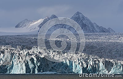 Landscapes of Svalbard / Spitsbergen Stock Photo