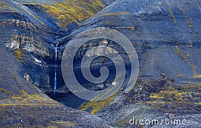 Landscapes of Svalbard / Spitsbergen Stock Photo