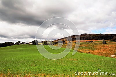 Landscapes and villages of the highlands, Scotland Stock Photo