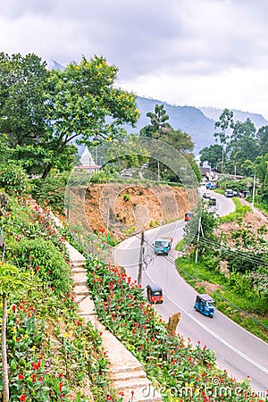 Landscapoe Sri Lanka Stock Photo