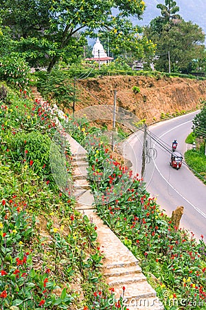 Landscapoe Sri Lanka Editorial Stock Photo