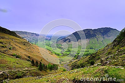 Langdale Valley Stock Photo