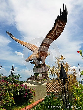 Langkawi Eagle Square Dataran Lang Malaysia Editorial Stock Photo