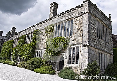 Lanhydrock House North Wing Stock Photo