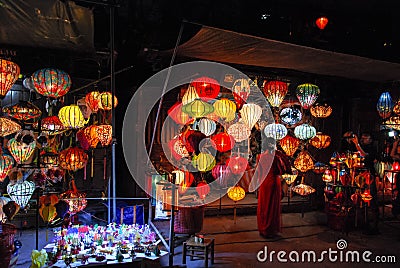 Lanter in Hoi An, Vietnam Stock Photo
