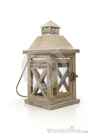 Lantern isolated / Ramadan Lamp concept Stock Photo