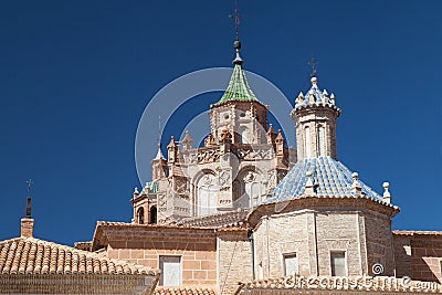 Lantern Tower of the Teruel Cathedral Stock Photo