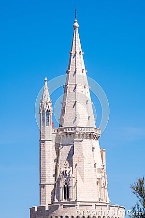 The Lantern Tower or Tour de la Lanterne Editorial Stock Photo