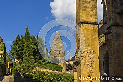 Lanterne des Morts (The Lantern of the Dead) Stock Photo