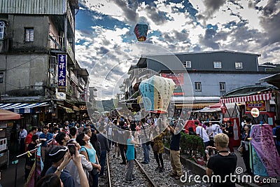 Lanterns Editorial Stock Photo