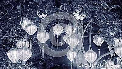 Vietnamese Lanterns Stock Photo