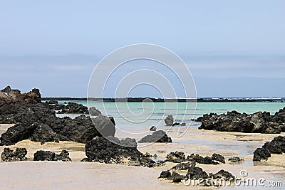 Lanzarote Beach Stock Photo