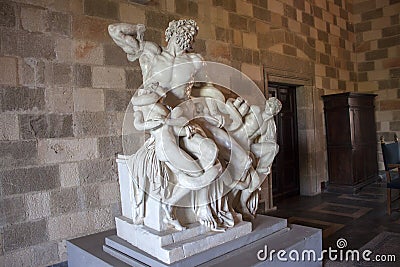 Laocoon, Greek and Roman mythology Editorial Stock Photo