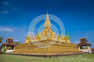 Laos landmark. Stock Photo