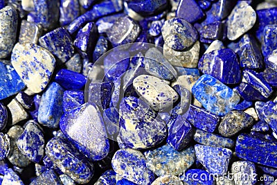 Lapis lazuli mineral background Stock Photo