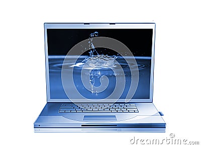 Laptop Stock Photo