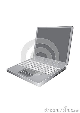 Laptop Vector Illustration