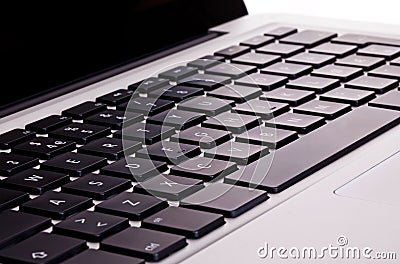 Laptop keyboard Stock Photo