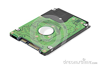 Laptop sata hard drive Stock Photo