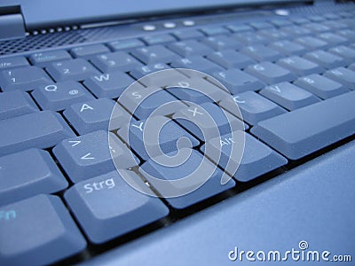 Laptops keyboard Stock Photo