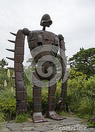 Laputa Castle in the Sky Robot Soldier Editorial Stock Photo