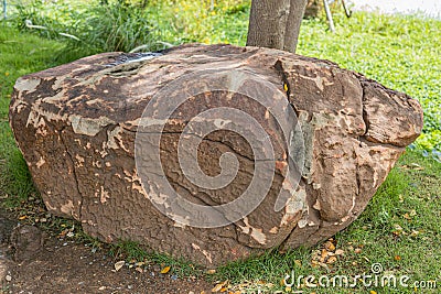 Larg stones for decorating Stock Photo