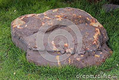 Larg stones for decorating Stock Photo