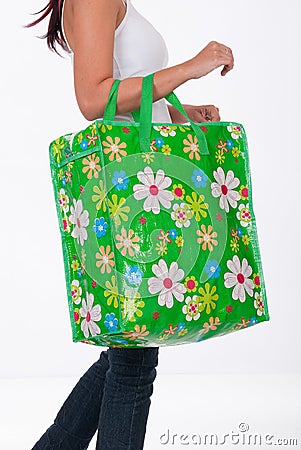 Large bag for women Stock Photo