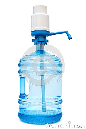 Large bottle of water Stock Photo