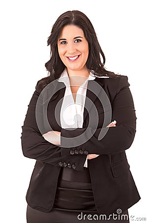 Large business woman Stock Photo