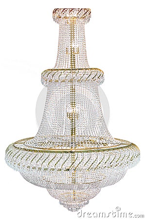 Large Chandelier Stock Photo