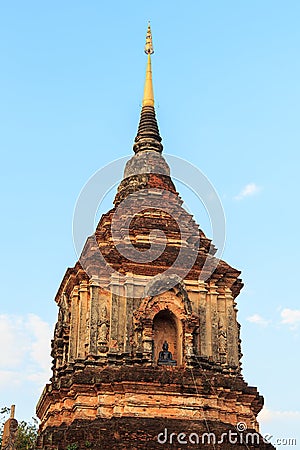 The Large Chedi Stock Photo