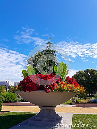 Botanic garden in Washington DC Stock Photo